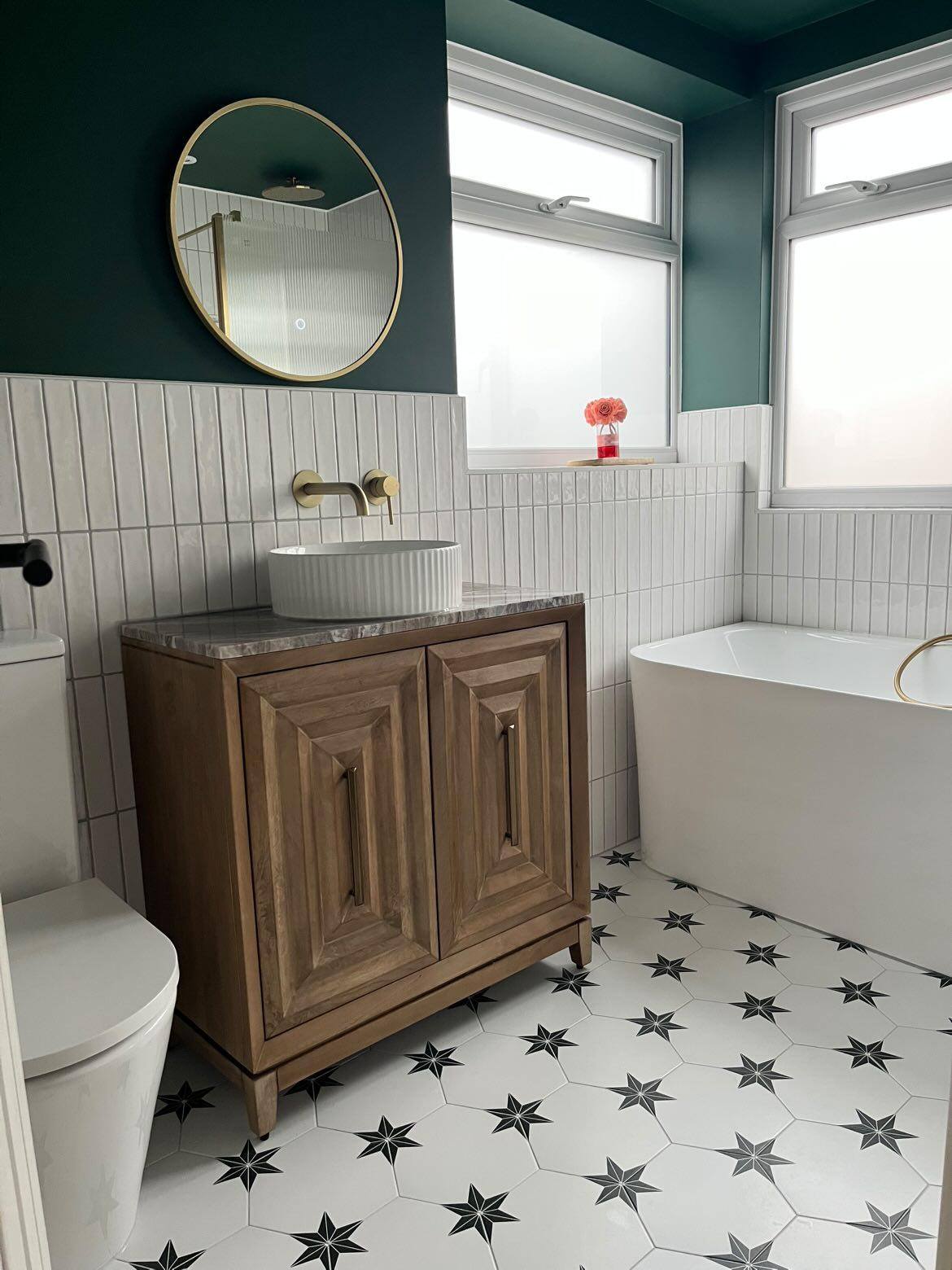 Luxury bathroom renovation by SGS Carpentry, Essex