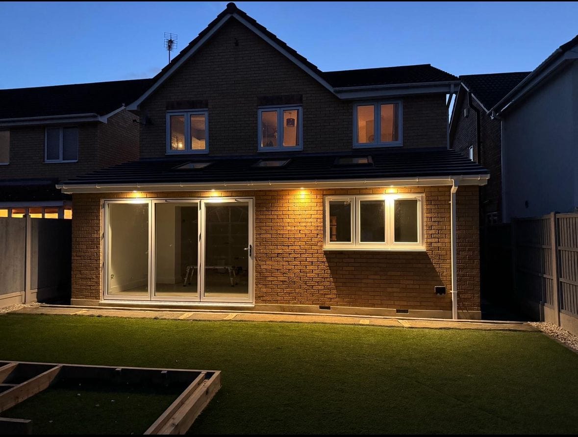 House extension completed by SGS Carpentry, Essex