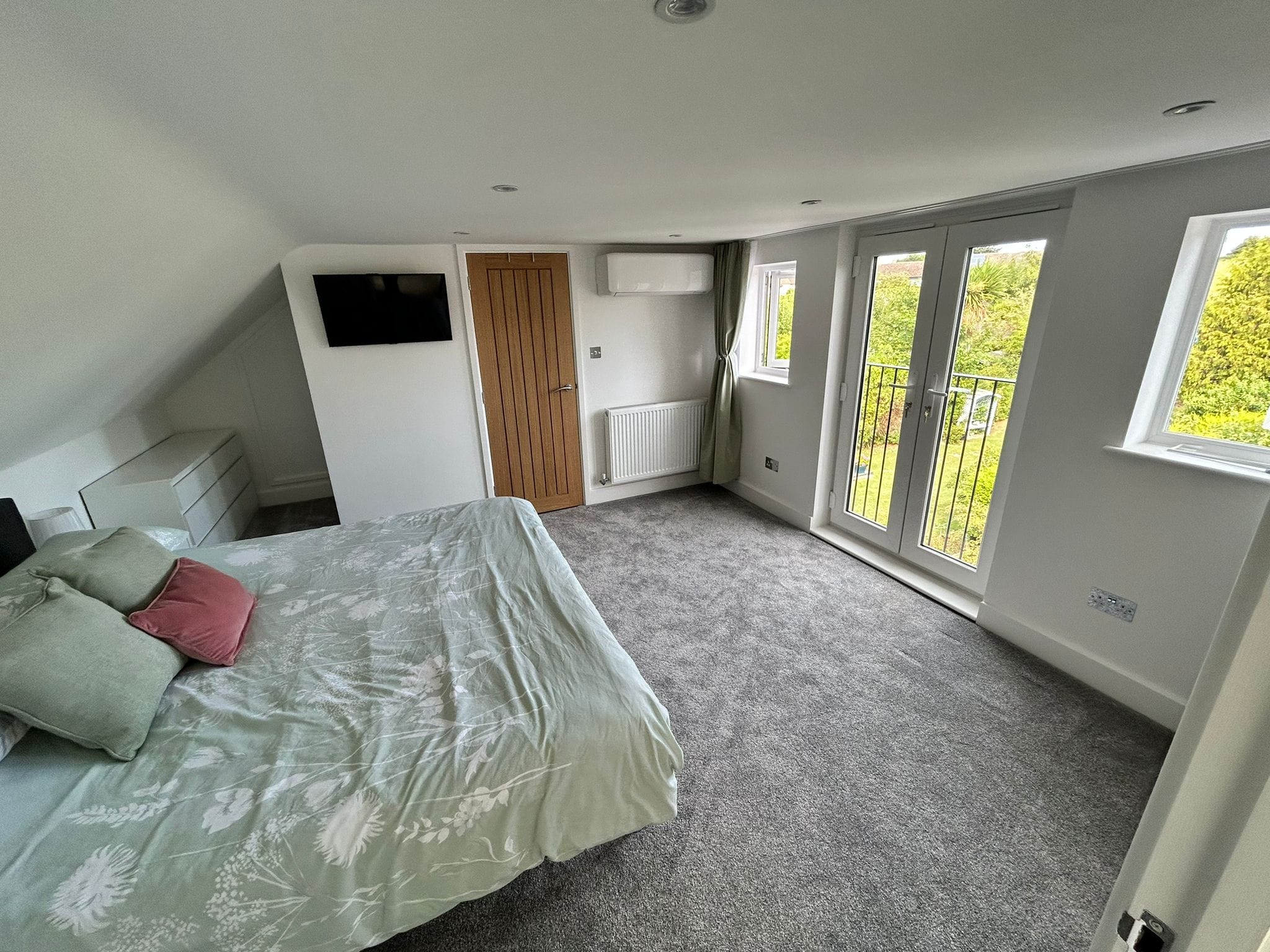 Loft conversion with quality doors and finishes